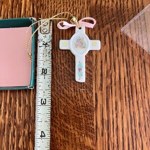 Precious Moments Cross Christmas Ornament